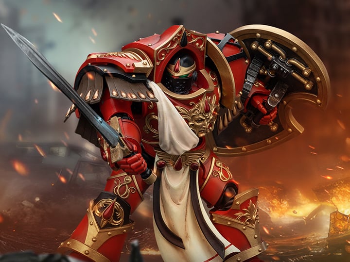 Warhammer: The Horus Heresy Blood Angels Crimson Paladin 3 1/18 Scale Action Figure Gallery Image 1