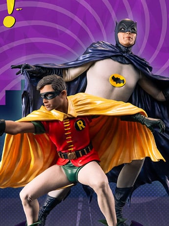 Batman Classic TV Series Batman & Robin 1/8 Scale Diorama