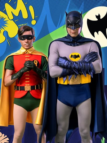Batman Classic TV Series Batman & Robin 1/4 Scale Limited Edition Diorama Gallery Image 2