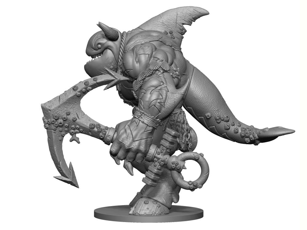 MONSTORS Sham-Moo-Moo (Keshi Variant) Action Figure Gallery Image 9