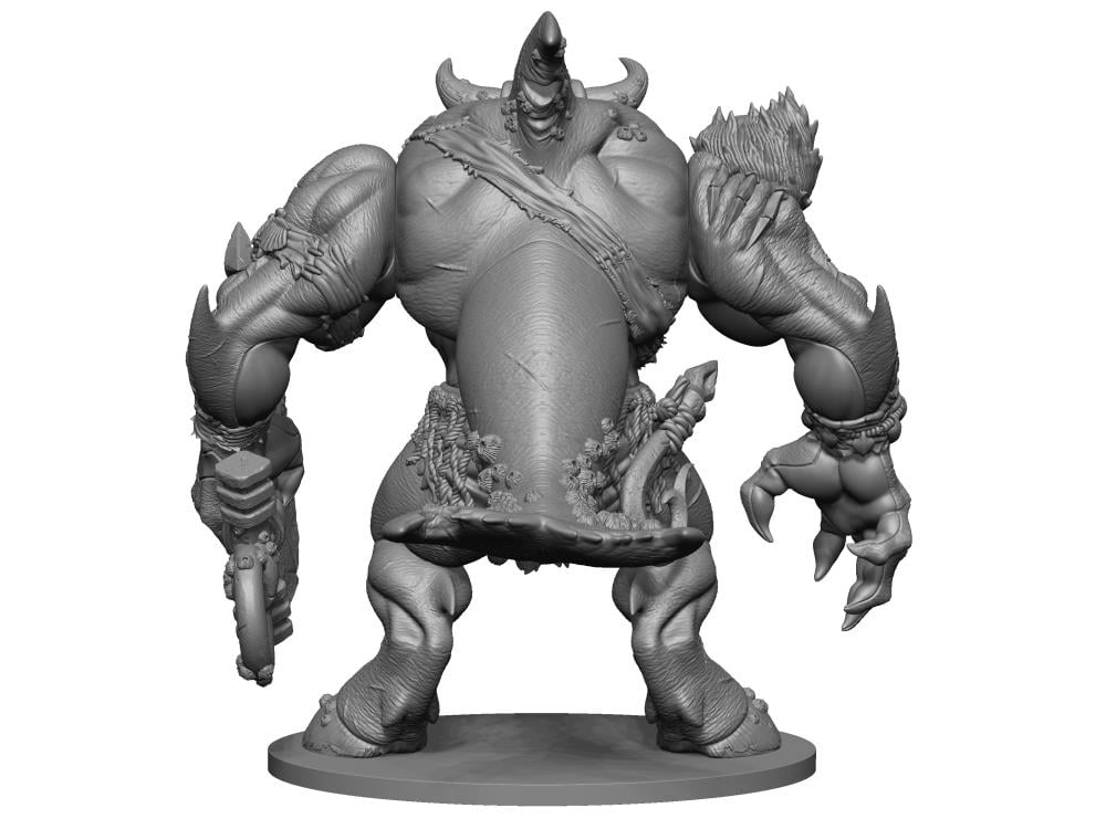 MONSTORS Sham-Moo-Moo (Keshi Variant) Action Figure Gallery Image 7