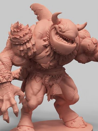 MONSTORS Sham-Moo-Moo (Keshi Variant) Action Figure Gallery Image 2