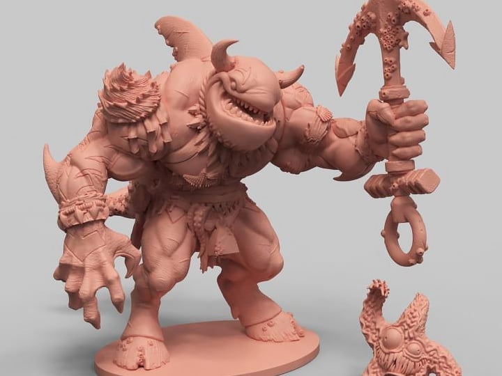 MONSTORS Sham-Moo-Moo (Keshi Variant) Action Figure Gallery Image 1