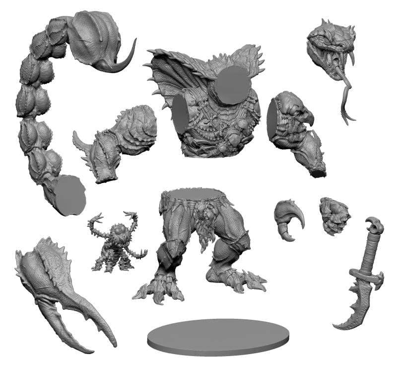 MONSTORS Sting-Cobra (Keshi Variant) Action Figure Gallery Image 12