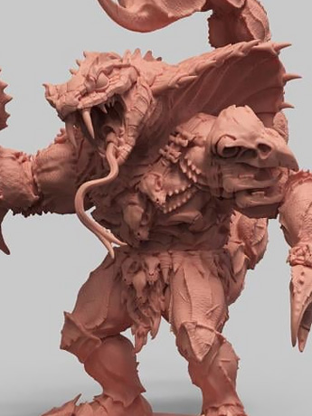 MONSTORS Sting-Cobra (Keshi Variant) Action Figure Gallery Image 2