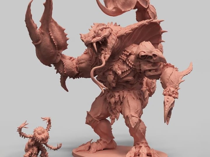 MONSTORS Sting-Cobra (Keshi Variant) Action Figure Gallery Image 1