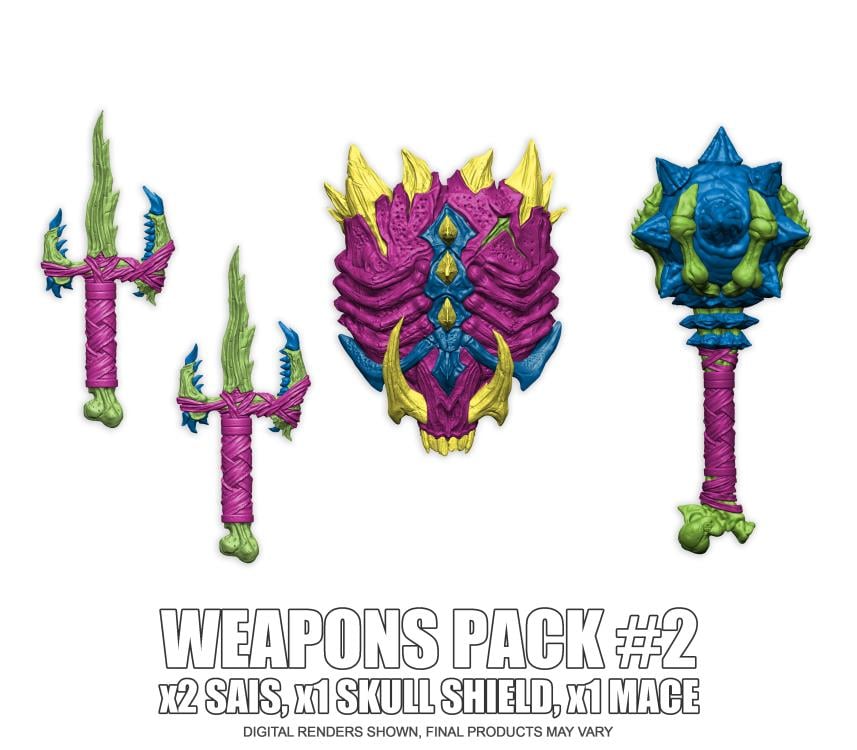 MONSTORS Weapons Pack #2 Accessory Pack Gallery Image 3
