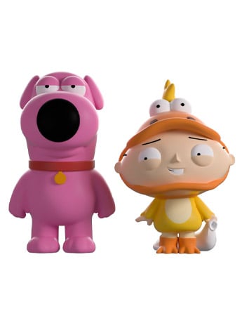 Family Guy Stewie & Brian Trick-or-Treating Vinyl Figure Set Gallery Image 2