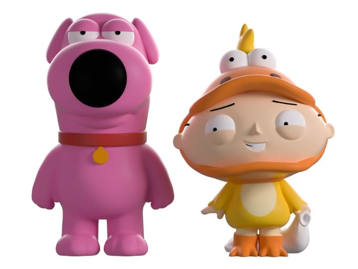 Family Guy Stewie & Brian Trick-or-Treating Vinyl Figure Set Gallery Image 1