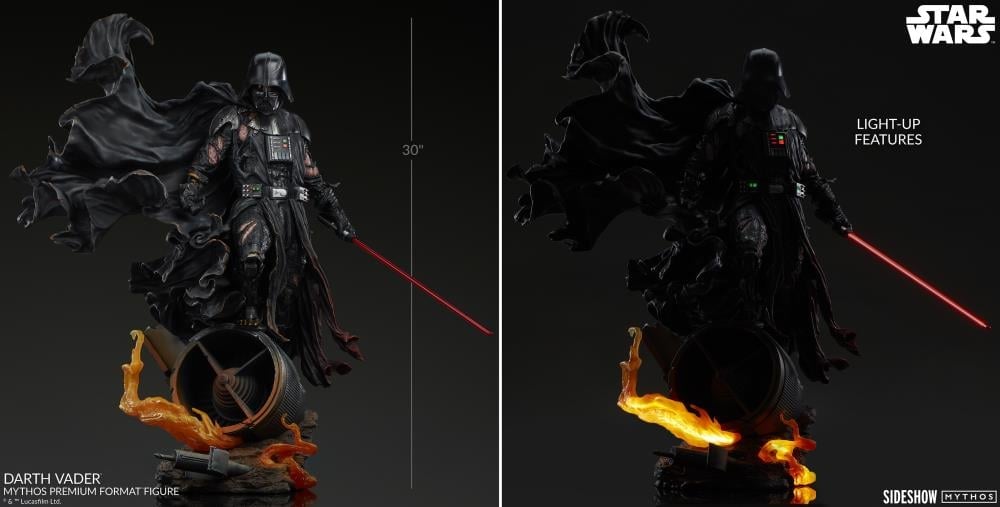 Star Wars Mythos Premium Format Darth Vader Statue Gallery Image 13