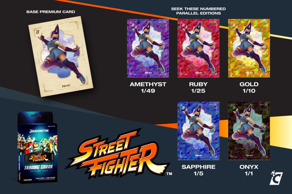 Street Fighter Series One 2-Pack Collector Box of Trading Cards
