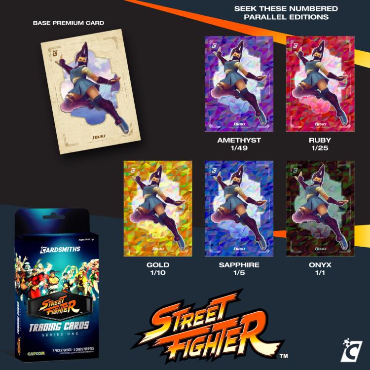 Street Fighter Series One 2-Pack Collector Box of Trading Cards