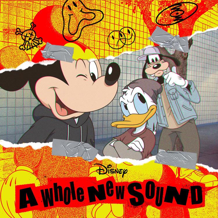 Disney A Whole New Sound Vinyl LP Gallery Image 3