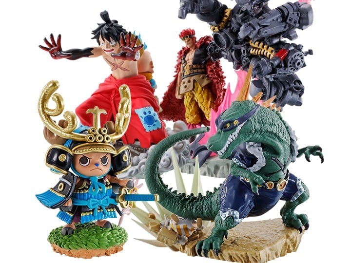 One Piece Logbox Re:Birth Wanokuni Vol. 2 Box of 4 Figures (Reissue)