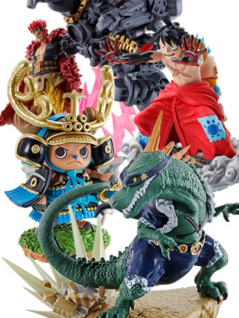 One Piece Logbox Re:Birth Wanokuni Vol. 2 Box of 4 Figures (Reissue) Gallery Image 2