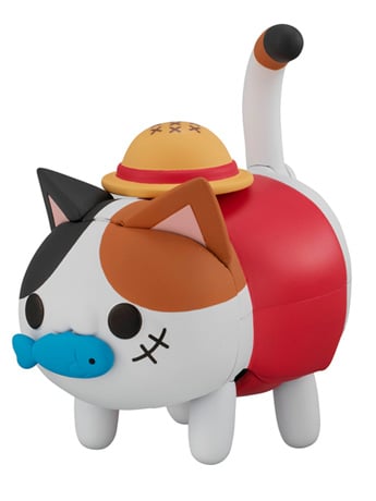 niko 旧minimiyu 出品 豆猫PECO-LIN MEGA CAT PROJECT One Piece Nyan Piece Wano Country Mini Figure Toy