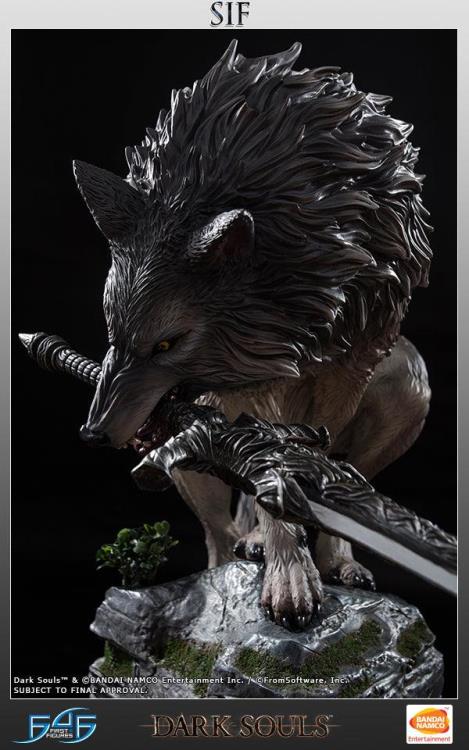 Dark Souls The Great Grey Wolf Sif Statue Gallery Image 12