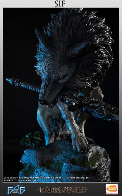 Dark Souls The Great Grey Wolf Sif Statue Gallery Image 14