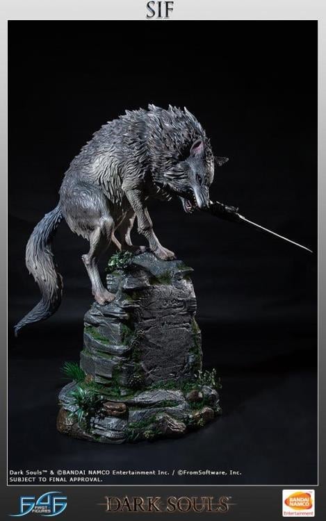 Dark Souls The Great Grey Wolf Sif Statue Gallery Image 8