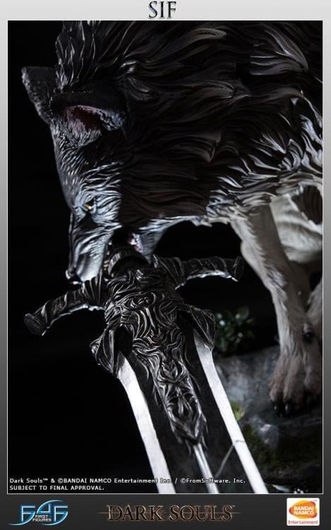 Dark Souls The Great Grey Wolf Sif Statue Gallery Image 13