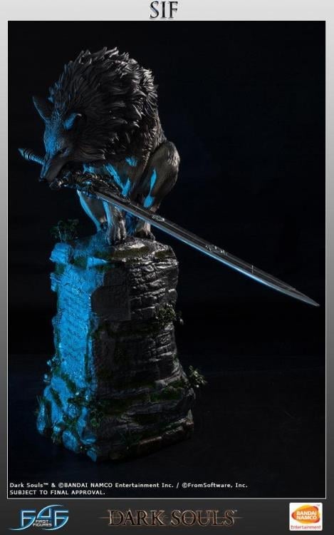 Dark Souls The Great Grey Wolf Sif Statue Gallery Image 11