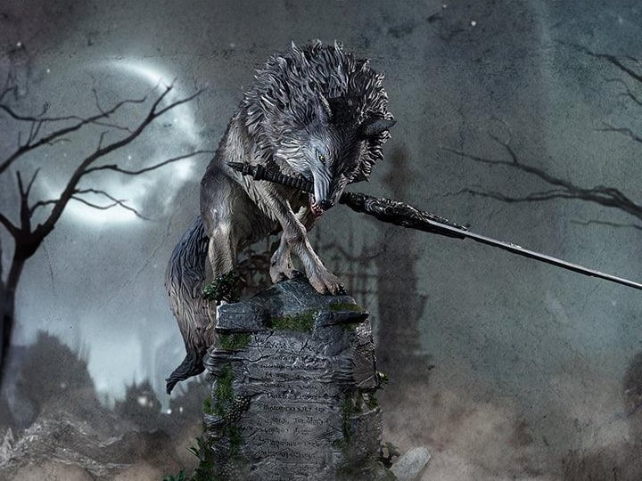 Dark Souls The Great Grey Wolf Sif Statue Gallery Image 1