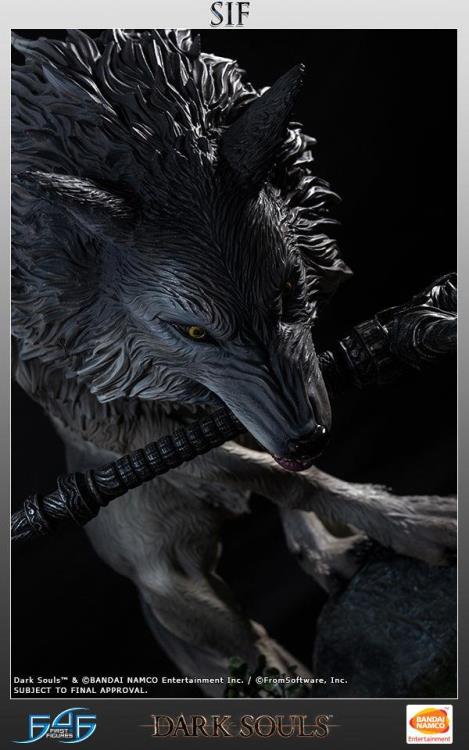 Dark Souls The Great Grey Wolf Sif Statue Gallery Image 15