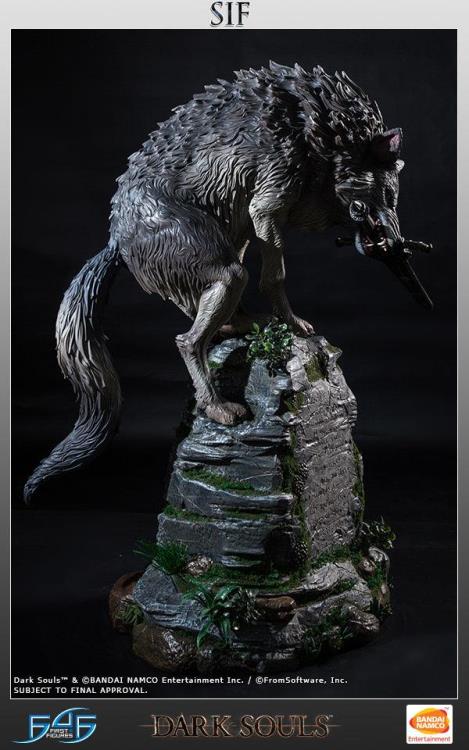 Dark Souls The Great Grey Wolf Sif Statue Gallery Image 9