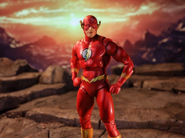 Justice League Task Force DC Multiverse The Flash Action Figure (Collect to Build: Darkseid) Gallery Image 1
