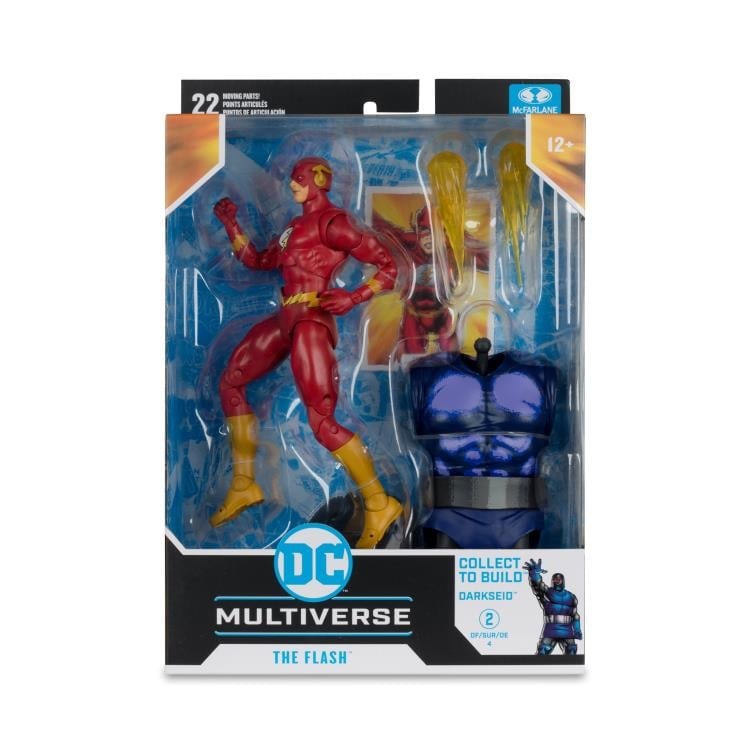 Justice League Task Force DC Multiverse The Flash Action Figure (Collect to Build: Darkseid) Gallery Image 11