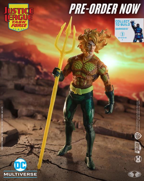 Justice League Task Force DC Multiverse Aquaman Action Figure