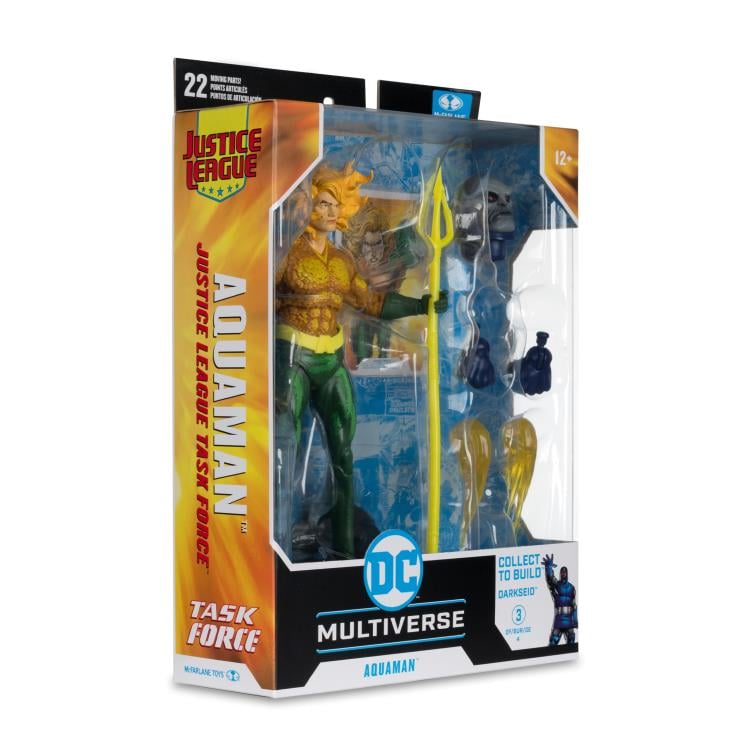 Justice League Task Force DC Multiverse Aquaman Action Figure (Collect to Build: Darkseid) Gallery Image 11