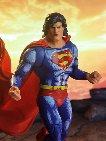 Justice League Task Force DC Multiverse Superman Action Figure (Collect to Build: Darkseid) Gallery Image 2