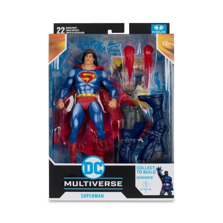 Justice League Task Force DC Multiverse Superman Action Figure (Collect to Build: Darkseid) Gallery Image 10