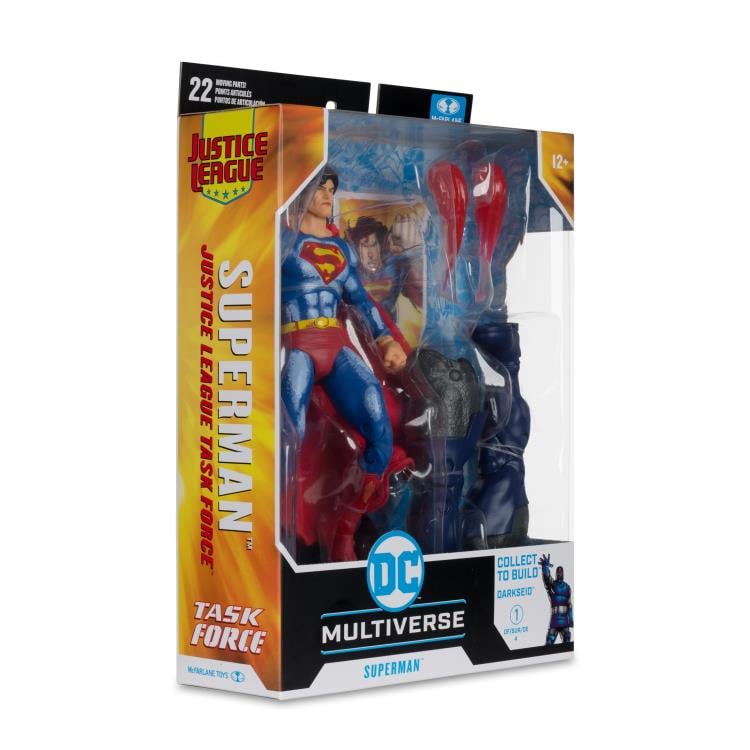 Justice League Task Force DC Multiverse Superman Action Figure (Collect to Build: Darkseid) Gallery Image 11