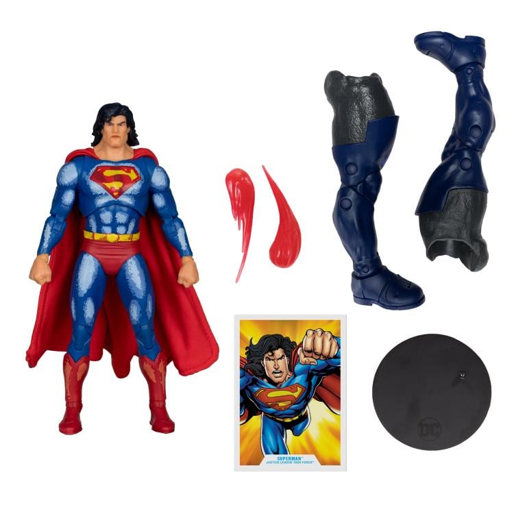 Justice League Task Force DC Multiverse Superman Action Figure (Collect to Build: Darkseid) Gallery Image 8