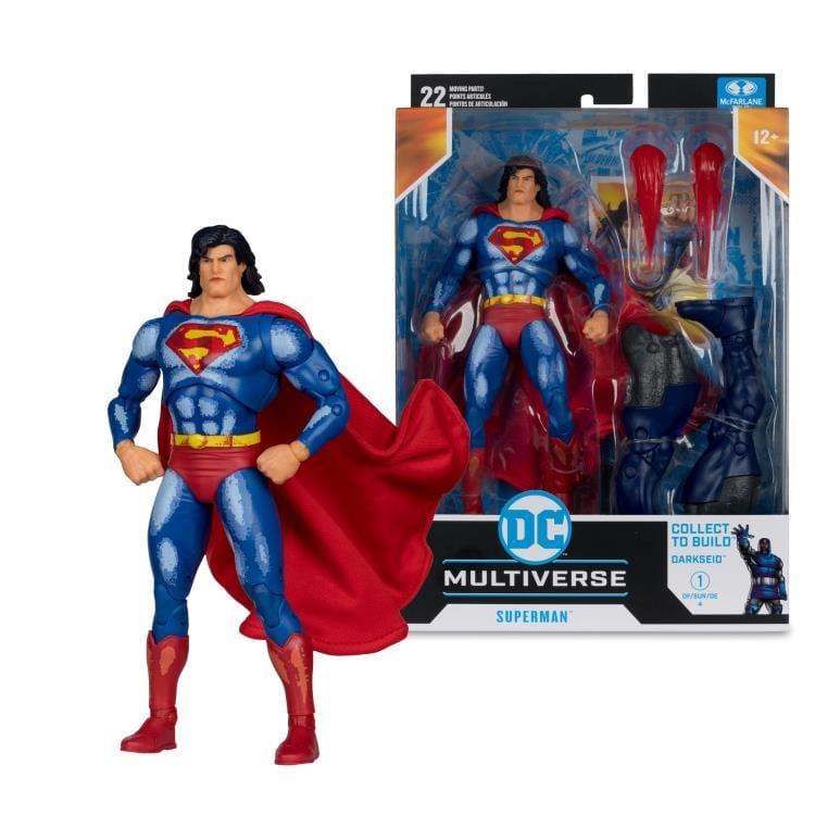 Justice League Task Force DC Multiverse Superman Action Figure (Collect to Build: Darkseid) Gallery Image 9