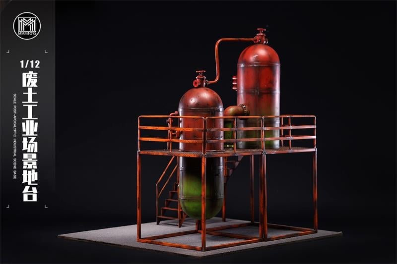 Post-Apocalyptic Industrial 1/12 Scale Diorama Gallery Image 4