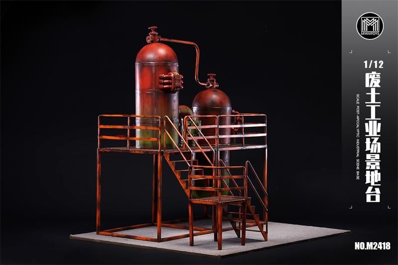 Post-Apocalyptic Industrial 1/12 Scale Diorama Gallery Image 3
