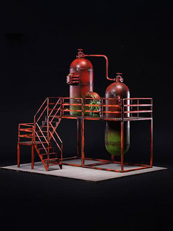 Post-Apocalyptic Industrial 1/12 Scale Diorama Gallery Image 2