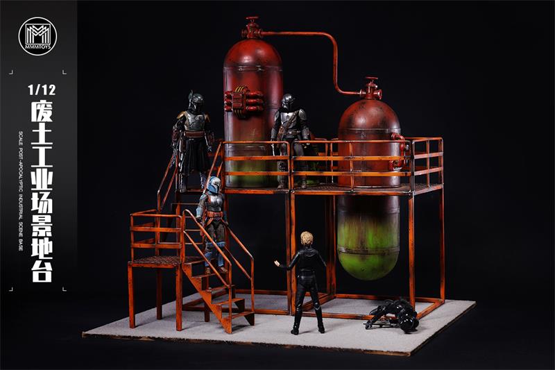 Post-Apocalyptic Industrial 1/12 Scale Diorama Gallery Image 6