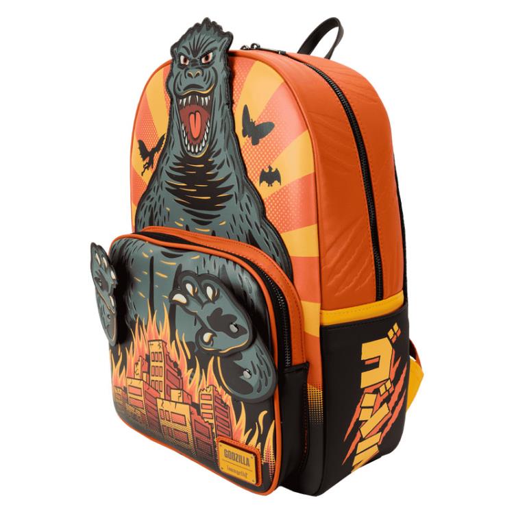 Godzilla Burning City Cosplay Backpack Gallery Image 5