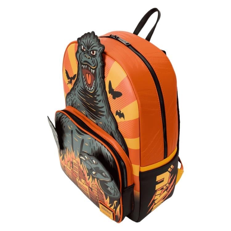 Godzilla Burning City Cosplay Backpack Gallery Image 6