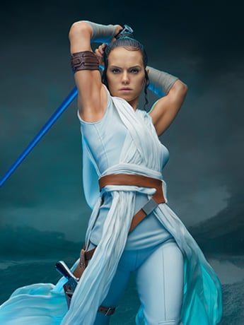 Star Wars Premium Format Rey Limited Edition Exclusive Statue Gallery Image 2