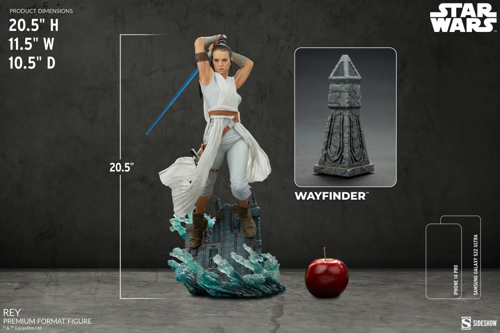 Star Wars Premium Format Rey Limited Edition Exclusive Statue Gallery Image 20