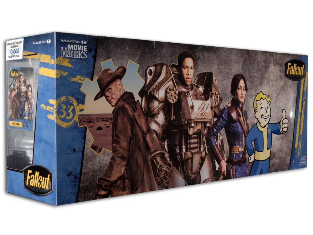 Fallout Movie Maniacs 6" Figure Limited Edition Four-Pack Gallery Image 12