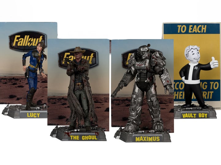 Fallout Movie Maniacs 6" Figure Limited Edition Four-Pack Gallery Image 1