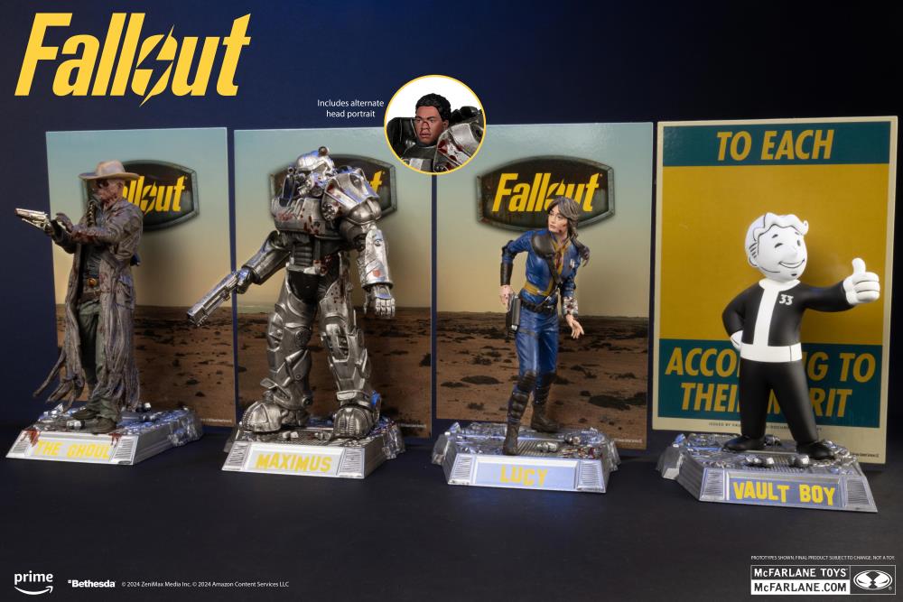 Fallout Movie Maniacs 6" Figure Limited Edition Four-Pack Gallery Image 3