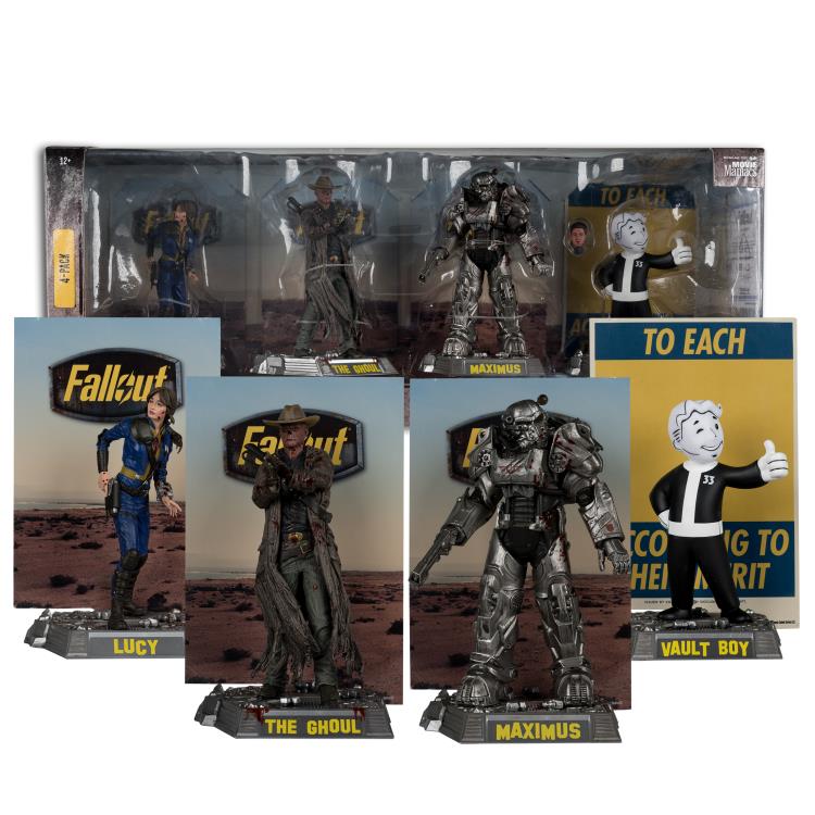 Fallout Movie Maniacs 6" Figure Limited Edition Four-Pack Gallery Image 9