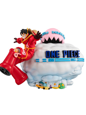 One Piece CharaBank Standard Monkey D. Luffy (Egghead Edition) Exclusive Coin Bank Gallery Image 2